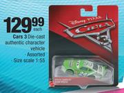 Disney Pixar Cars 3 Die-Cast Authentic Character Vehicle-Each