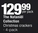 The Nataniel Collection Christmas Crackers 4-Pack-Per Pack