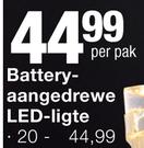 Battery Aangedrewe 20 LED-Ligte Per Pak