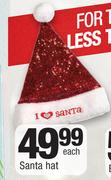 Santa Hat-Each