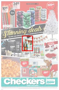 Checkers : Epic Christmas For Less! (11 Dec - 25 Dec 2018), page 28