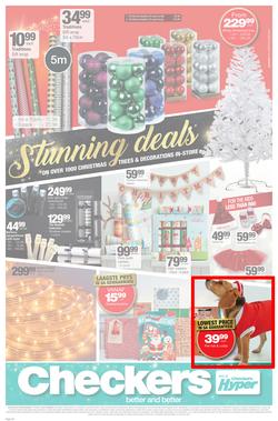 Checkers : Epic Christmas For Less! (11 Dec - 25 Dec 2018), page 28