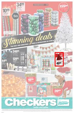 Checkers : Epic Christmas For Less! (11 Dec - 25 Dec 2018), page 28