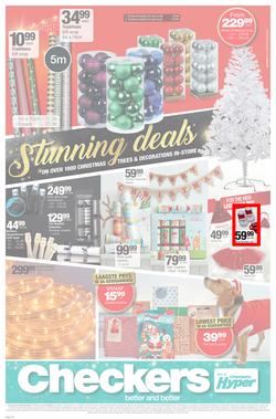 Checkers : Epic Christmas For Less! (11 Dec - 25 Dec 2018), page 28