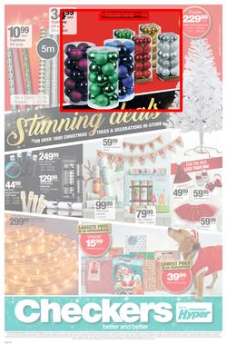 Checkers : Epic Christmas For Less! (11 Dec - 25 Dec 2018), page 28