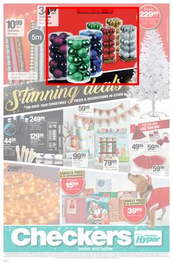 Checkers : Epic Christmas For Less! (11 Dec - 25 Dec 2018), page 28