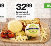 Lancewood Mozzarella Ball-250g Each