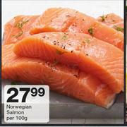 Norwegian Salmon-Per 100g