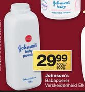 Johnson's Babapoeier Verskeidenheid-400g/500g Elk