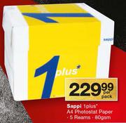 Sappi 1 Plus A4 Photostat Paper-Per Pack