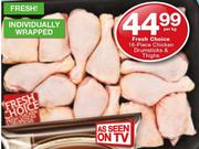 Fresh Choice 16-Piece Chicken Drumsticks & Thighs-Per kg
