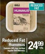 Reduced Fat Hummus-125g