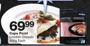 Cape Point Linefish-Dorado-400g Each