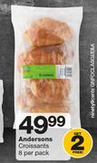 Andresons Croissants-8 Per Pack