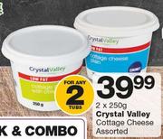 Crystal Valley Cottage Cheese-2x250g