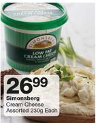 Simonsberg Cream Cheese-239g Each