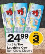 The Laughing Cow Soft Cheez Dippers-3x35g