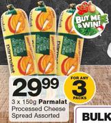 Parmalat Processed Cheese Spread-3x150g