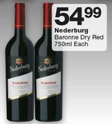 Nederburg Baronne Dry Red-750ml Each