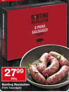 Banting Revolution Pork Sausages-390g