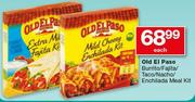 Old Ei Paso Burrito/Fajita/Taco/Nacho/Enchilada Meal Kit-Each