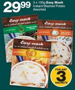 Easy Mash Instant Mashed Potato-3x100g 