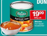 Rhodes Fyn Appel-Kooskonfyt-900g Elk