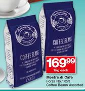 Mostra Di Cafe Forza No. 1/2/3 Coffee Beans-1kg Each