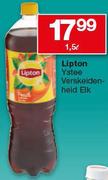 Lipton Ystee Verskeidenheid-1.5Ltr Elk