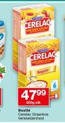 Nestle Cerelac Graankos Verskeidenheid-500g elk