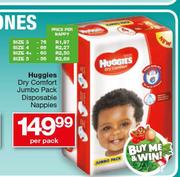 Huggies Dry Comfort Disposable Nappies Size 4-Per Nappy