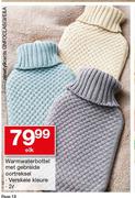 Warm water Bottle Met Gebreide Oortreksel Verskeie Kleure 2L-Elk