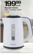 Rusell Hobbs 1.7Ltr 360 Cordless Kettle-Each