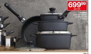 Inferna 7 Piece Cast-Aluminium Cookware Set-Per Set