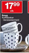 Snug Koffeiebeker Verskeidenheid-elk