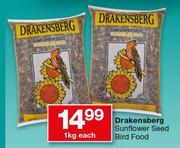 Drakensberg Sunflower Seed Bird Food-1kg Each