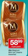 Ola Magnum Mini Ice Creams Assorted - 6 Per Pack