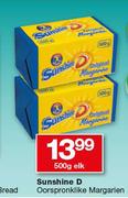 Sunshine D'orspronklike Margarien - 500g elk