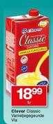 Clover Classic Vanielje gegeurde vla - 1L