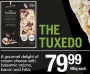 The Tuxedo Cream Cheese With Balsamic Onions Bacon & Feta-485g Each