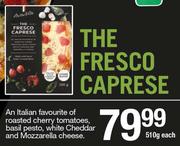 The Fresco Caprese White Cheddar & Mozzarella Cheese-510g Each