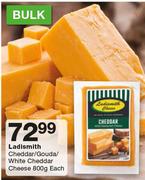 Ladismith Cheddar/Gouda/White Cheddar Cheese-800g Each