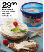 Lancewood Cream Cheese Assorted-230g Each