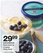 Lancewood Mascarpone Cheese-250g Each
