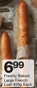 Freshly Baked Large French Loaf-400g Each