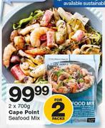 Cape Point Seafood Mix-2 x 700g