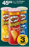 Pringles Chips Assorted-3 x 110g