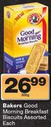 Bakers Good Morning Breakfast Biscuits Assorted-300g Each