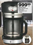 Russell Hobbs Retro Vlekvrye Staal Koffiemaker-elk