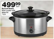 Russell Hobbs 6.5Ltr Slow Cooker With Glass Lid-Each